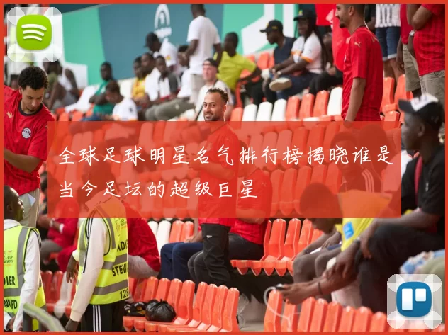 全球足球明星名气排行榜揭晓谁是当今足坛的超级巨星