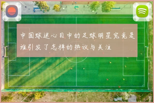 中国球迷心目中的足球明星究竟是谁引发了怎样的热议与关注