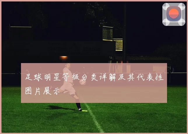 足球明星等级分类详解及其代表性图片展示