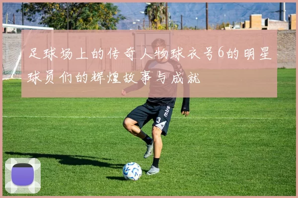 足球场上的传奇人物球衣号6的明星球员们的辉煌故事与成就